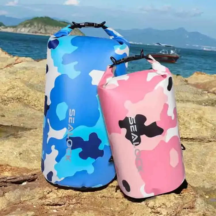 10L/20L vandeniui atsparus sausas maišelis su sauso ir šlapio atskyrimo maišeliu