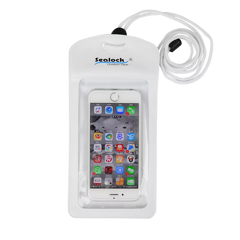 Dual-Seal IPX8 Waterproof Phone Pouch with Rear Camera Window